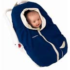 Winter car seat cover for infants