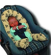 baby car seat padded cushion