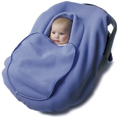 Teddy Toes Baby Car Seat Cover
